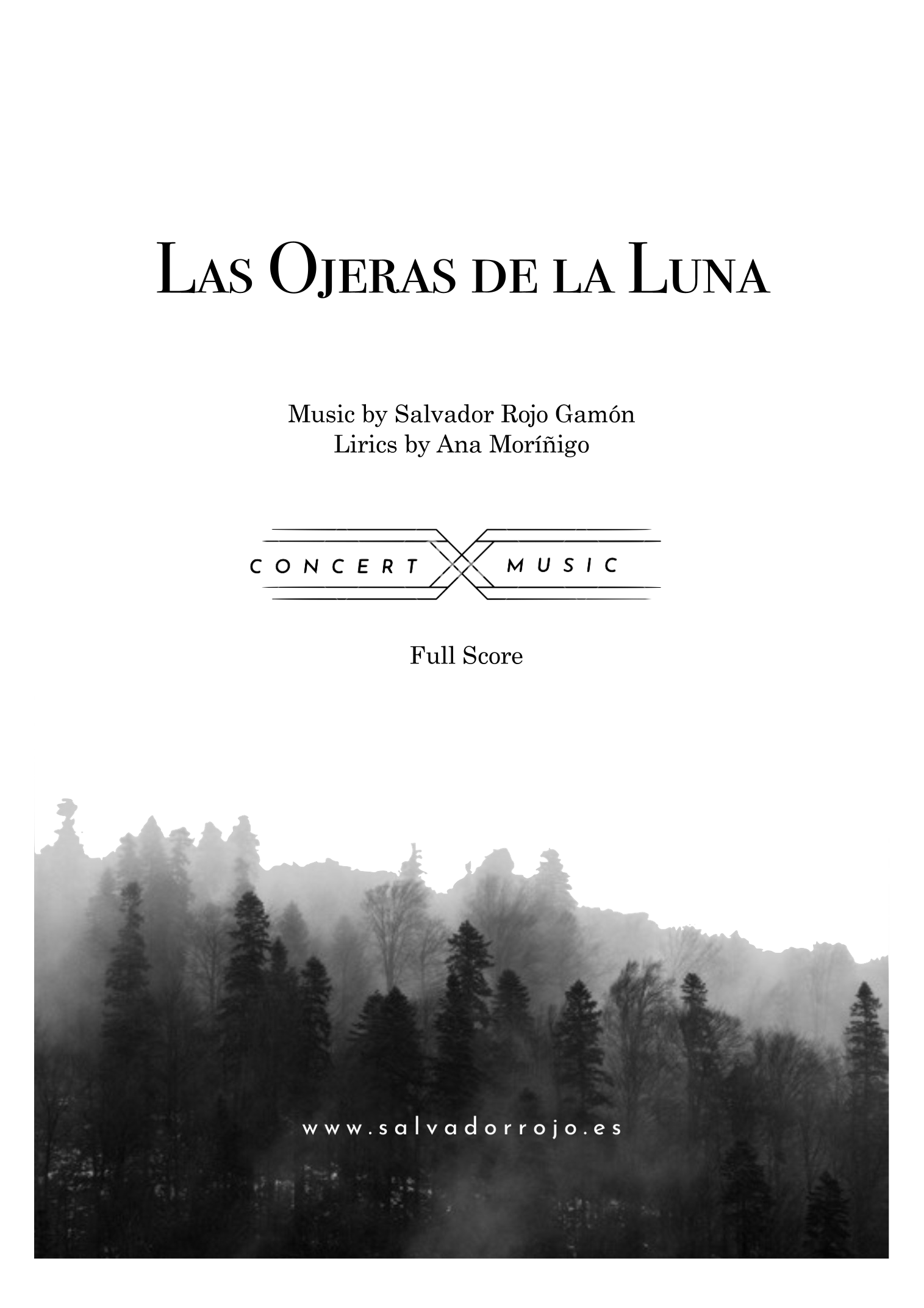 Las Ojeras de la Luna by Salvador Rojo Gamón Full Orchestra