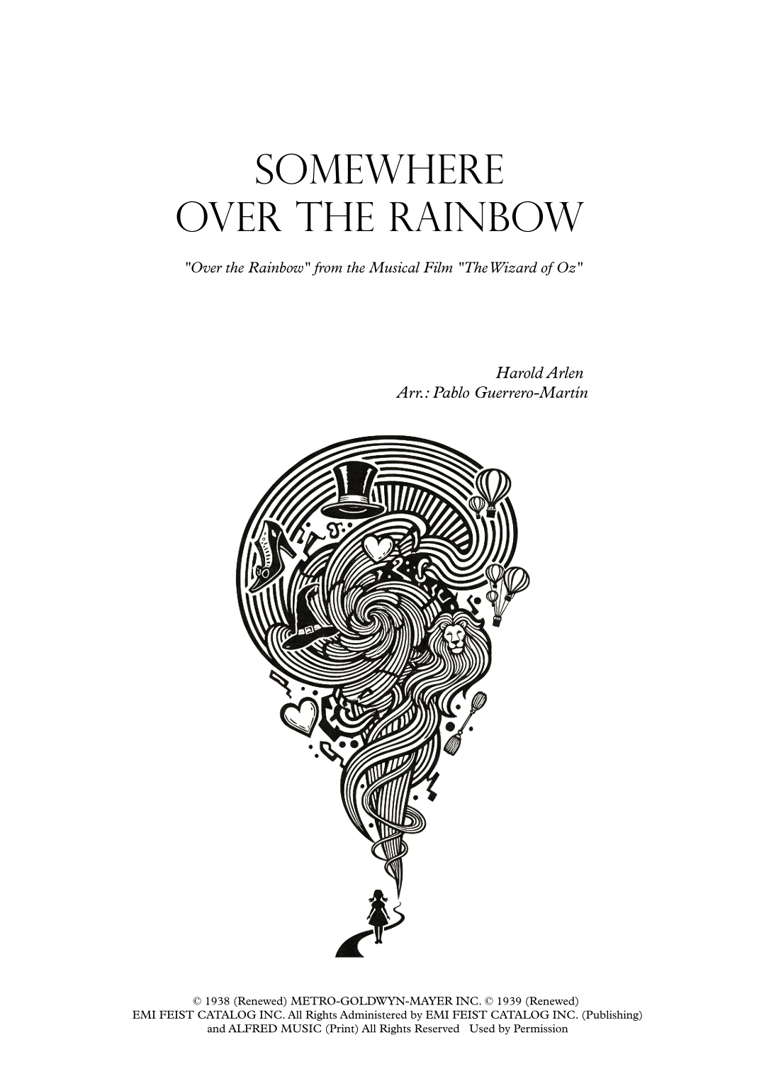 Over The Rainbow (arr. Pablo Guerrero-Martín) by Judy Garland Full Orchestra