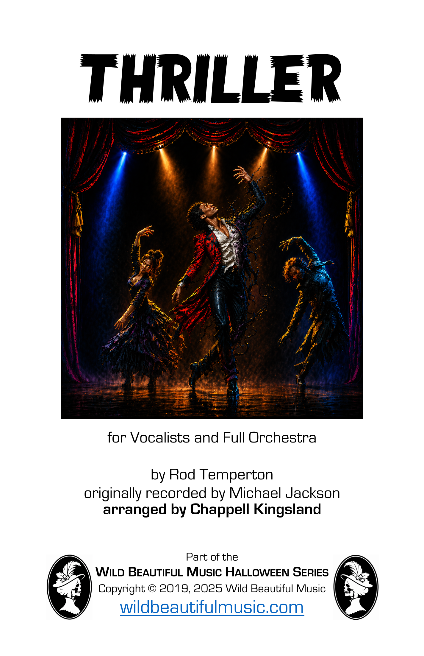 Thriller - 仅总谱 (arr. Chappell Kingsland) by Michael Jackson 管弦乐团 - 预览