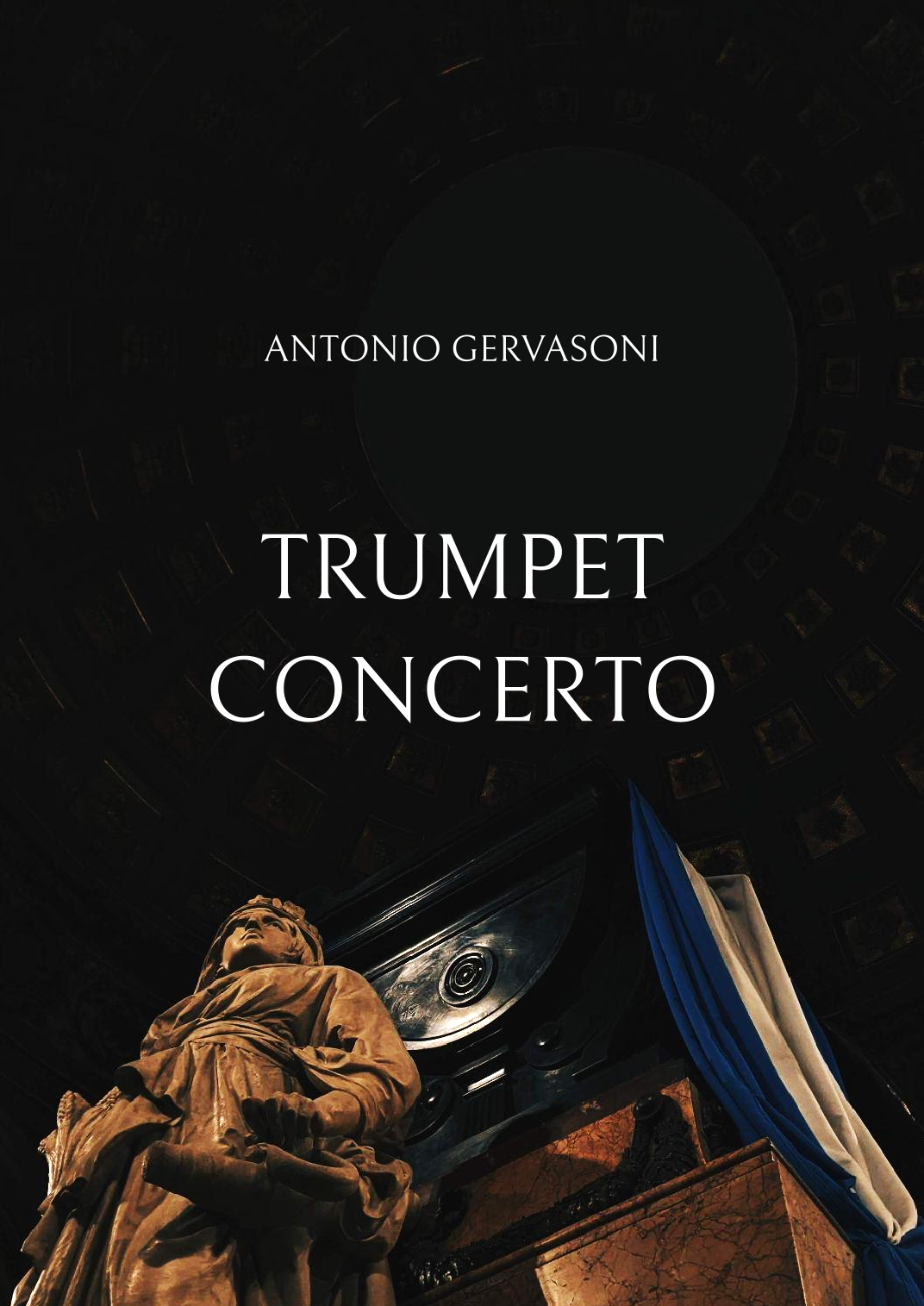 【安东尼奥·杰瓦索尼《小号协奏曲》管弦乐谱】Trumpet Concerto by Antonio Gervasoni Full Orchestra PDF乐谱下载