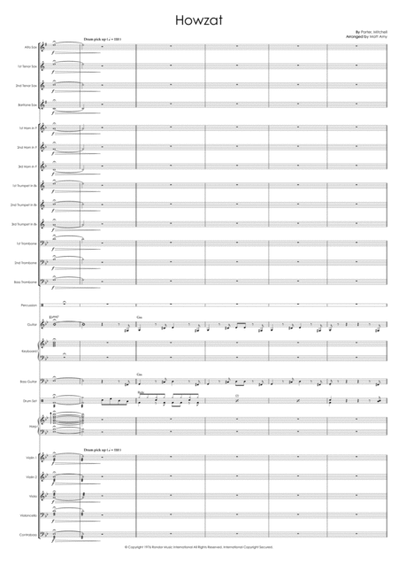 Howzat (arr. Matt Amy) by MITCHELL 管弦乐团 - 预览