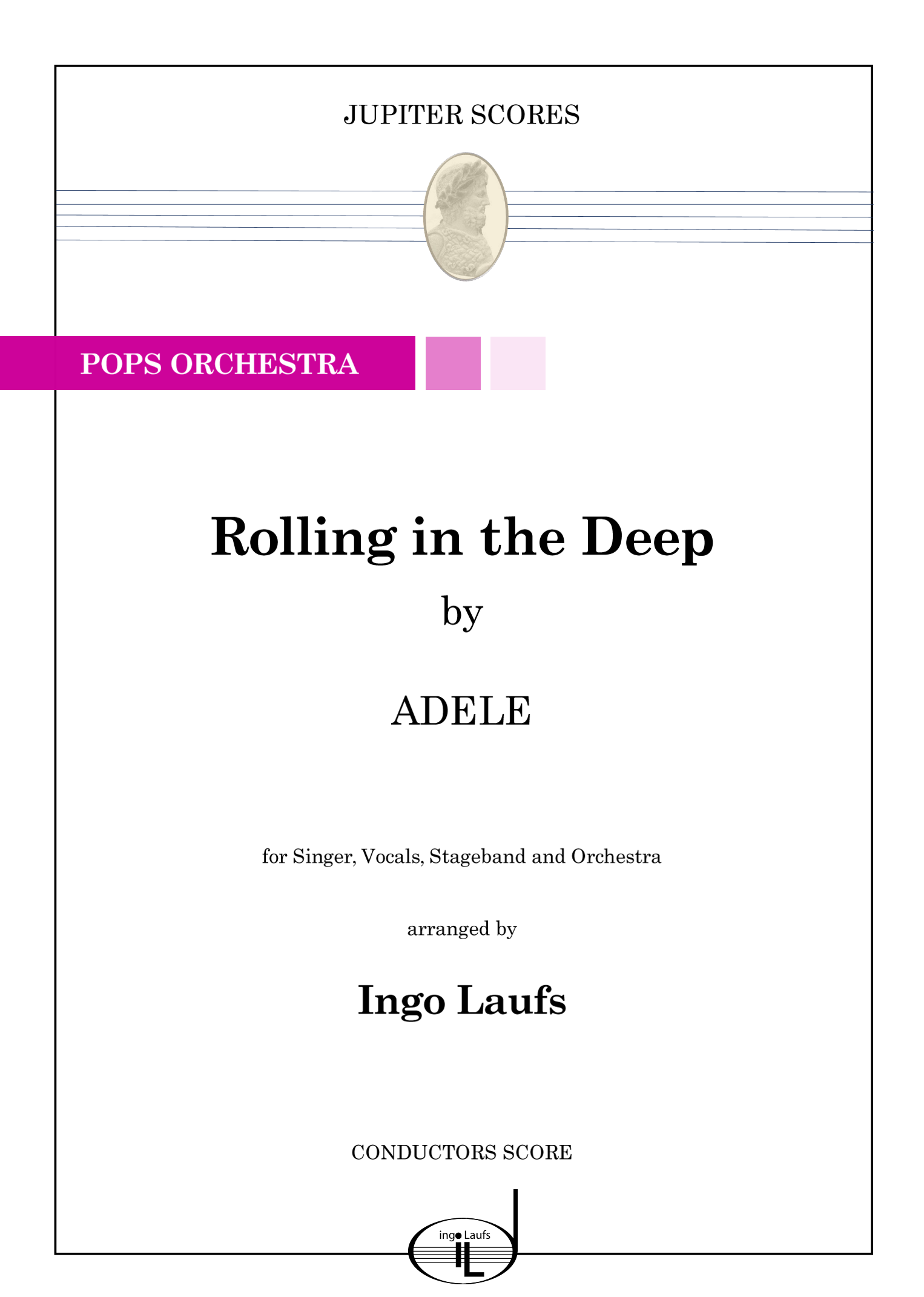 Rolling In The Deep (arr. Ingo Laufs) by Adele 管弦乐团全谱 - 预览