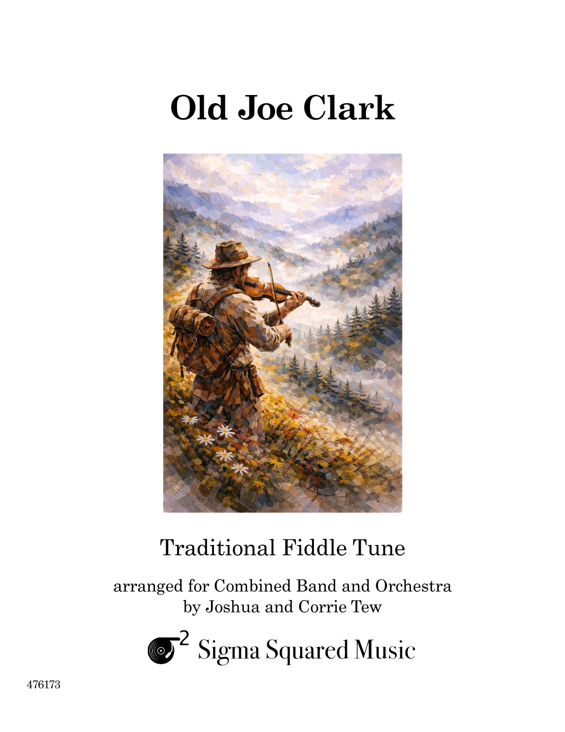 Old Joe Clark for Combined Band/Orchestra (arr. Joshua and Corrie Tew) by Traditional Full Orchestra