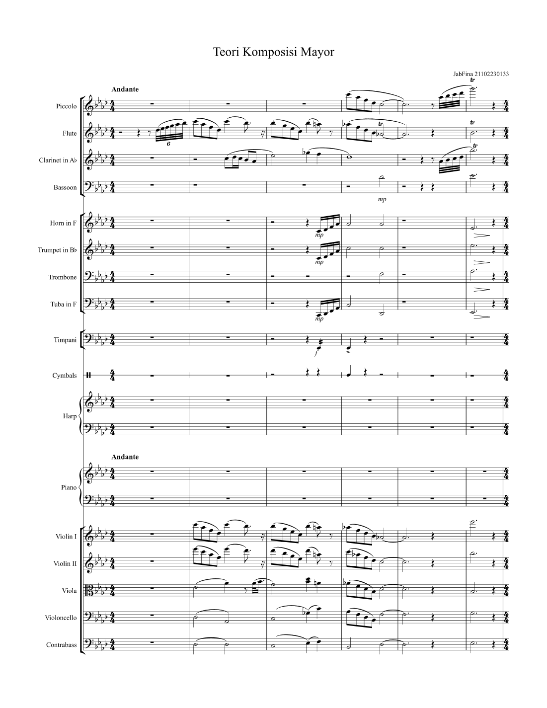 Loved by JabFina Full Orchestra
