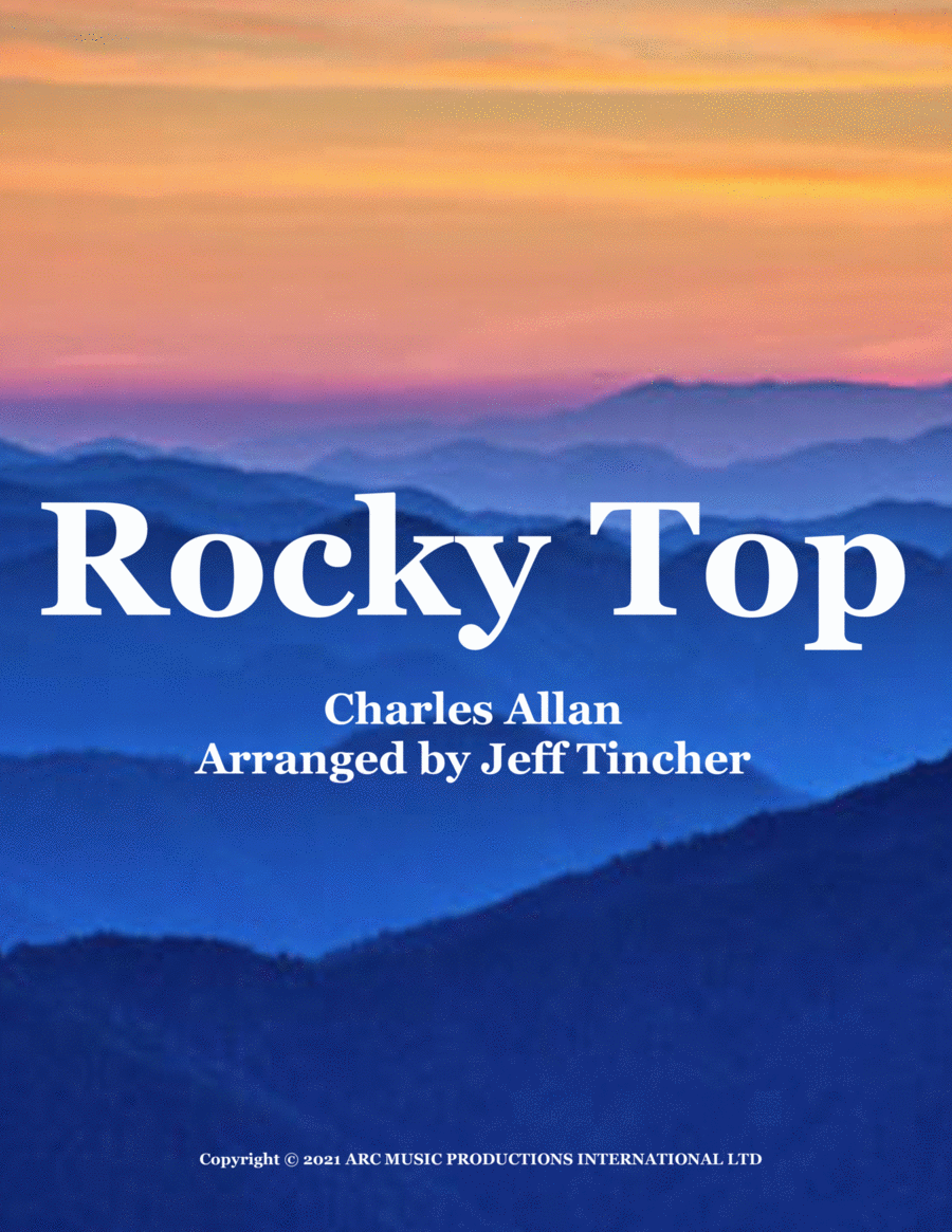 Rocky Top Sheet Music Roger Whittaker Piano & Vocal