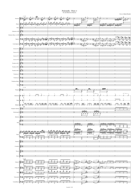 Pulcinella - Parte 1 by Alessio Niccolai Full Orchestra