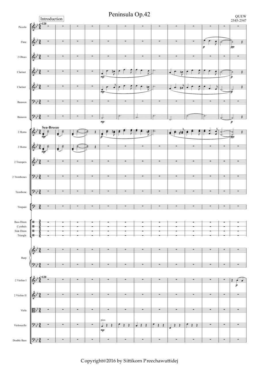 Op.42 Peninsula Waltz [Dr.QUEW] by Dr.QUEW Full Orchestra