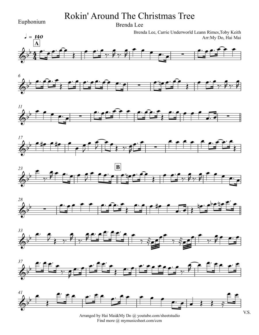 Hard Candy Christmas Sheet Music Dolly Parton Brass Solo