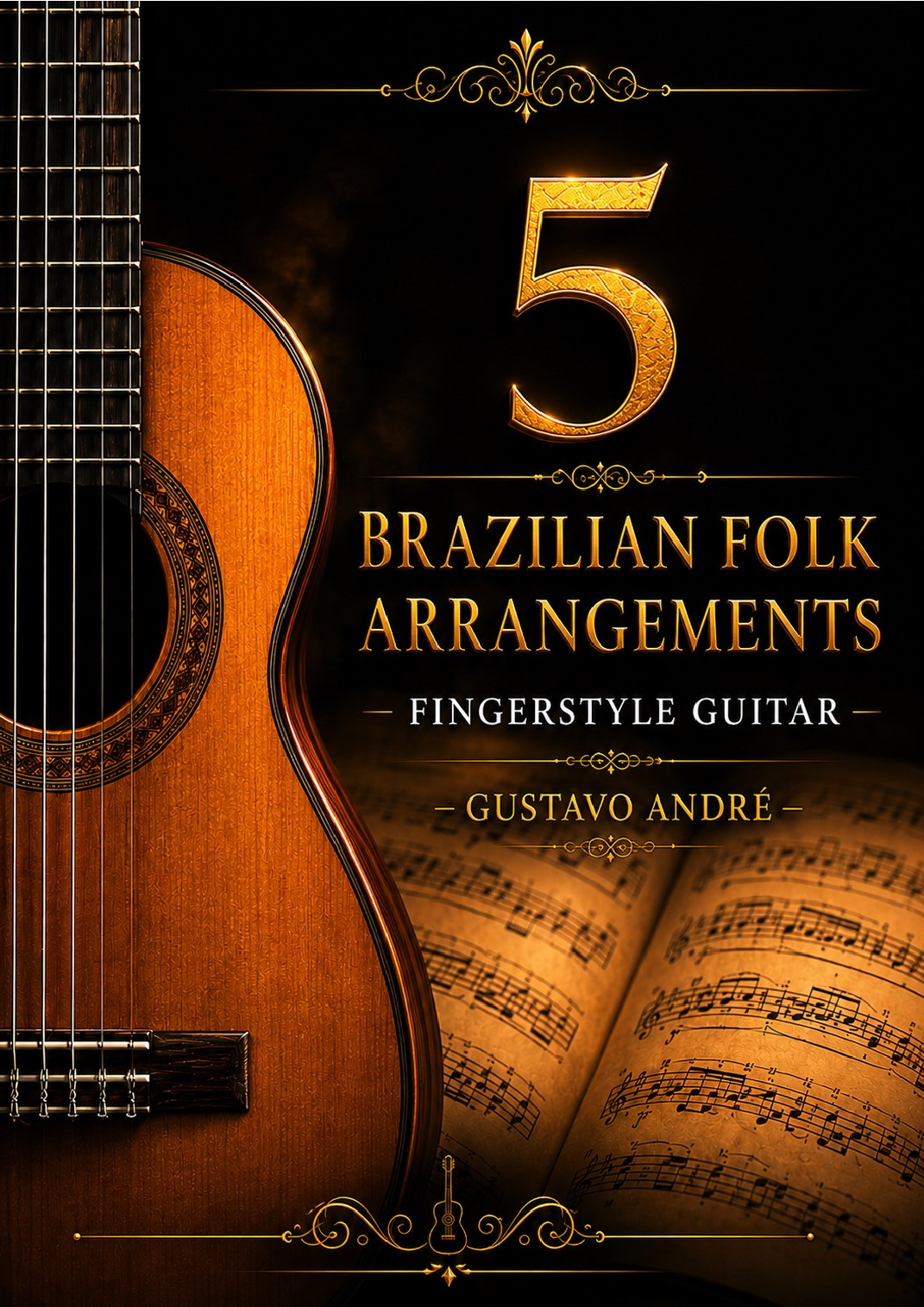 5 Brazilian Folk Arrangements by Gustavo André Sheet Music for Solo ...
