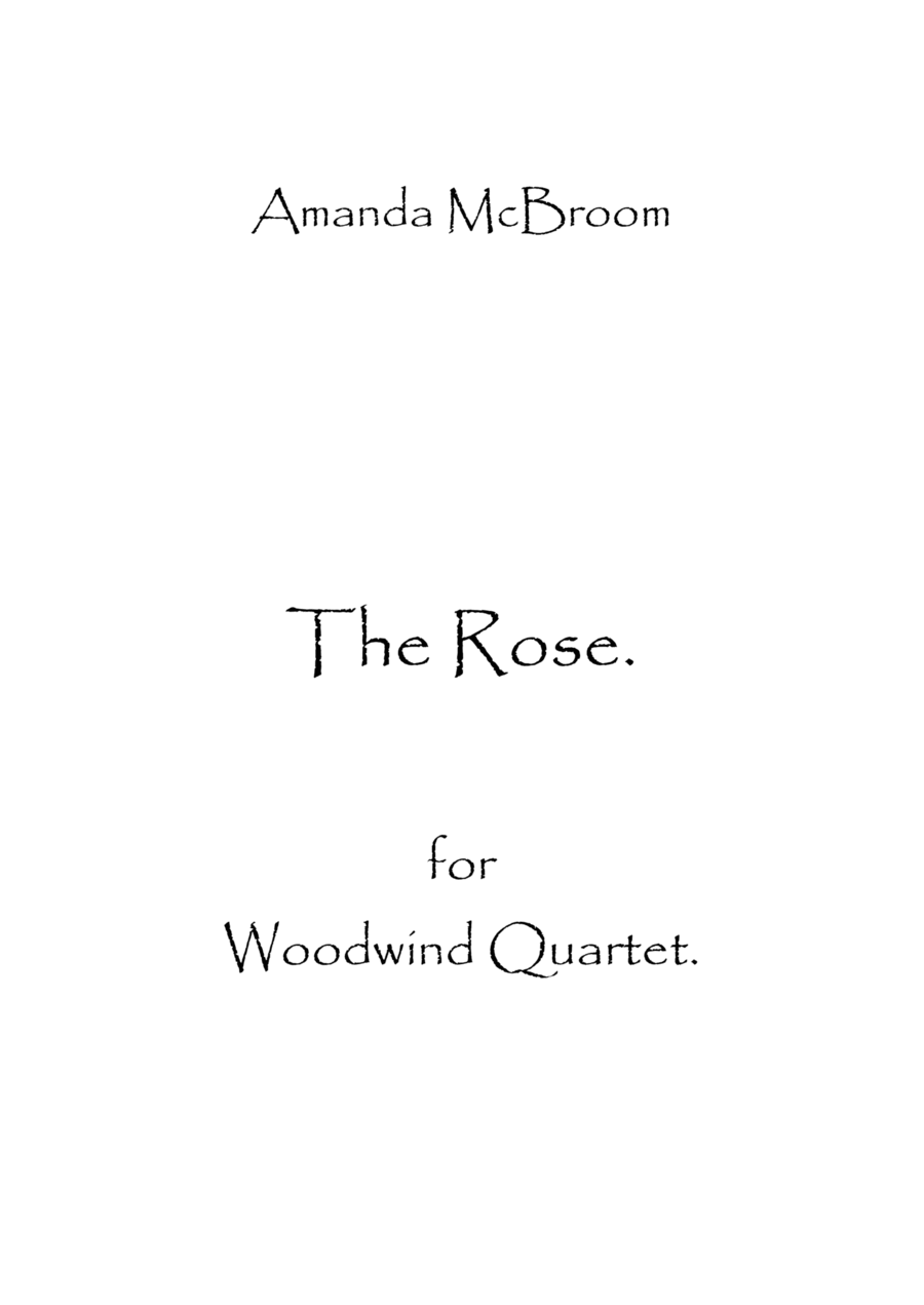 The Rose Partitions Bette Midler Ensemble Bois