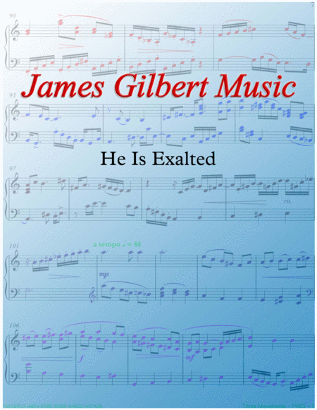 He Is Exalted (arr. James Gilbert) by Traditional Full Orchestra