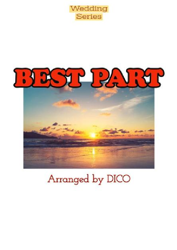 Best Part (arr. Dico) by Daniel Caesar Feat. H.E.R. Sheet Music for ...