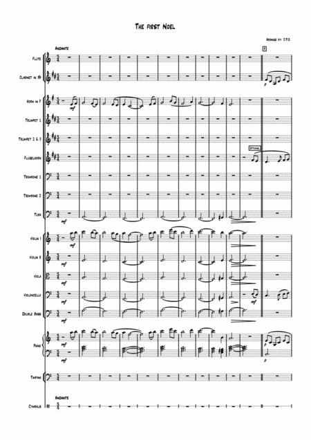 The First Noel (orchestra) (arr. Joseph) by Joseph Full Orchestra