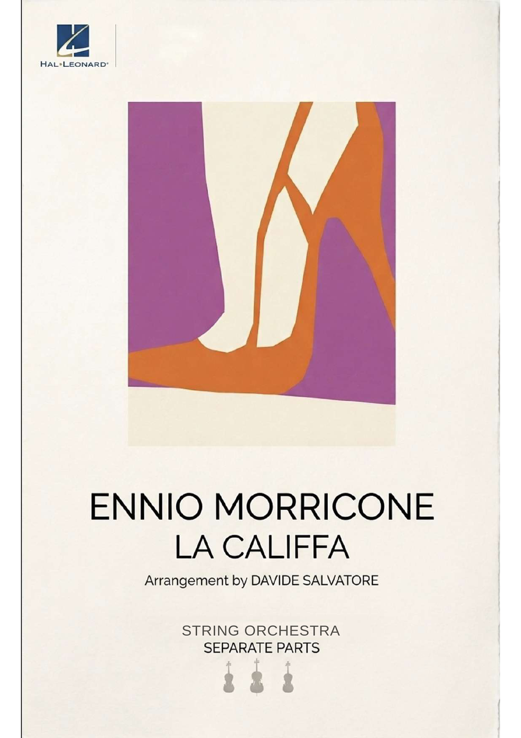 La Califfa by Ennio Morricone Sheet Music for Cello and Piano (arr