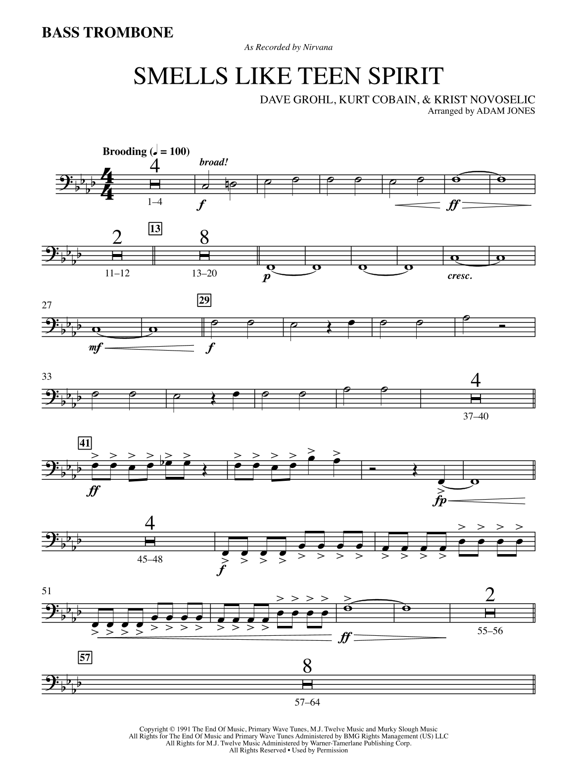 Smells Like Teen Spirit (Adam Jones 编曲) - Nirvana 管弦乐团 - 预览