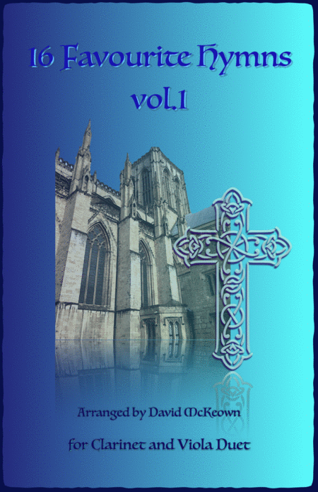 16 Favourite Hymns Vol.1 for Clarinet and Viola Duet (arr. David McKeown) Digital Sheet Music