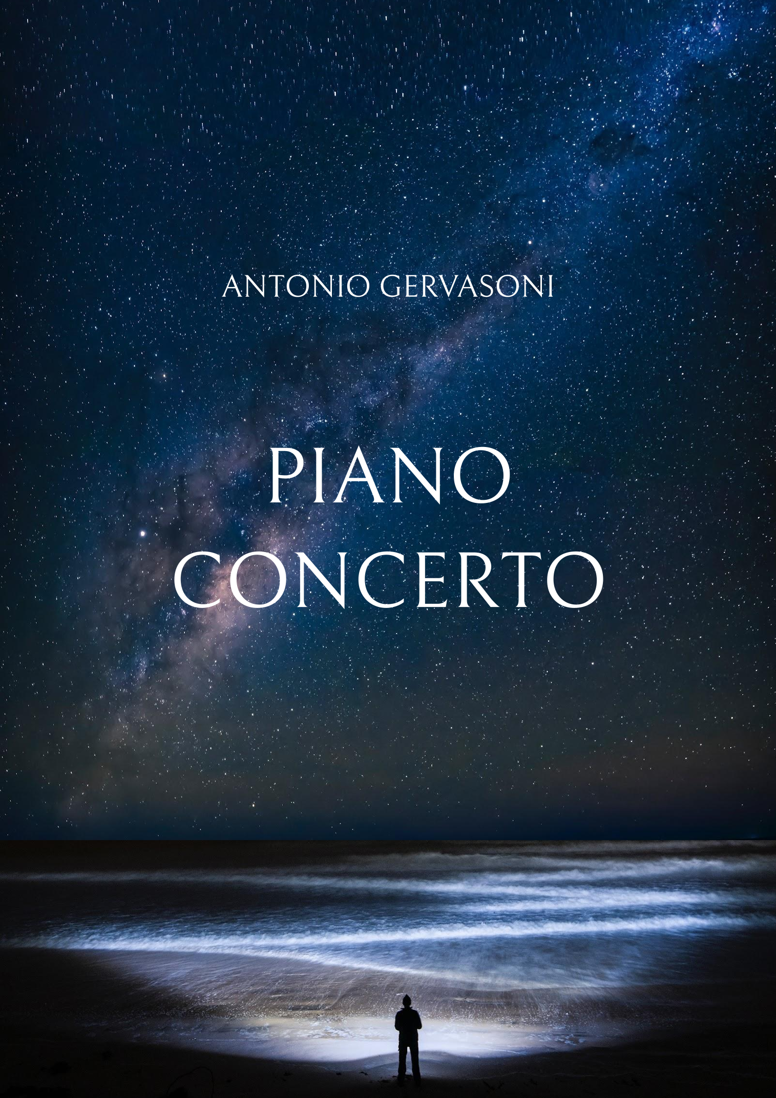 Piano Concerto "Remembrance" - Score Only by Antonio Gervasoni Full Orchestra