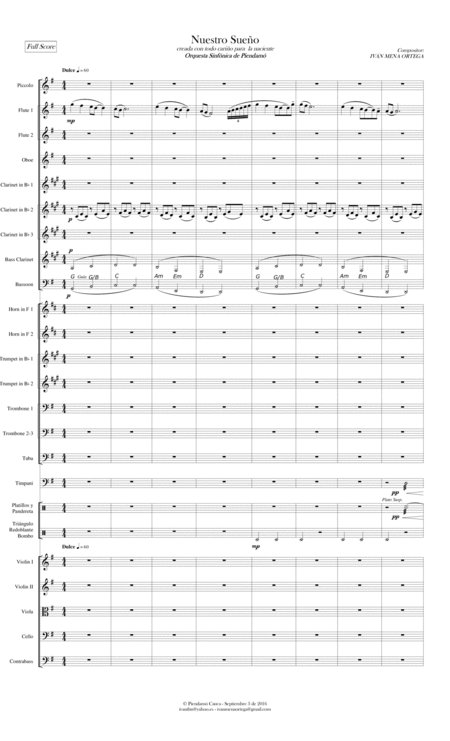 Our Dream - Nuestro Sueño by Iván Mena Ortega 管弦乐团 - 预览