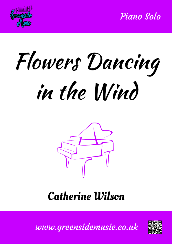 Flowers Dancing in the Wind Sheet Music Catherine Wilson Piano Solo