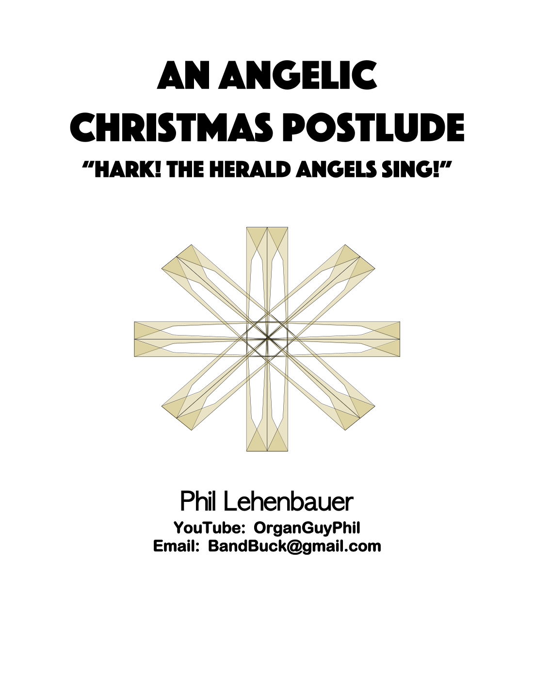 An Angelic Christmas Postlude (Hark! The Herald Angels Sing!), organ ...