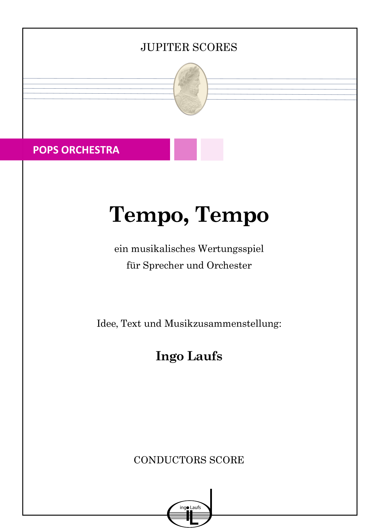 Tempo, Tempo - ein musikalisches Wertungsspiel für Sprecher und Orchester (arr. Ingo Laufs) by Ludwig Van Beethoven 管弦乐团 - 预览