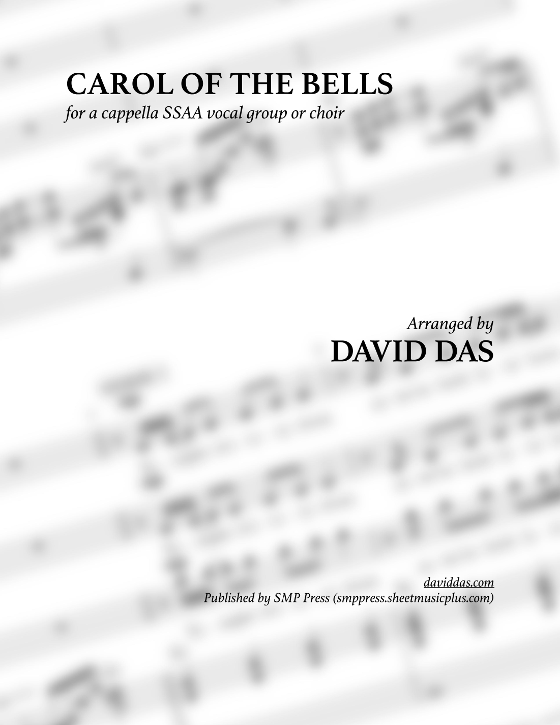 Carol Of The Bells (arr. David Das) by Peter Wilhousky Sheet Music for ...