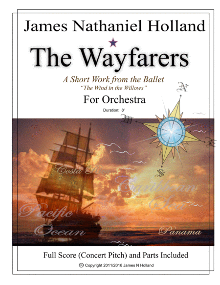 《旅人》管弦乐短曲(选自芭蕾舞剧《柳林风声》)The Wayfarers, A Short Piece for Orchestra from the ballet "The Wind in the Willows" by James Nathaniel Holland 管弦乐团 - 预览