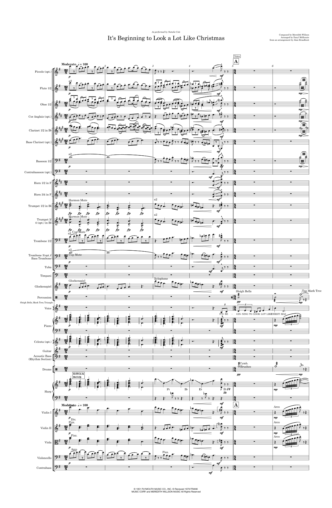It's Beginning To Look Like Christmas (arr. Daryl McKenzie) by Various Artists Full Orchestra