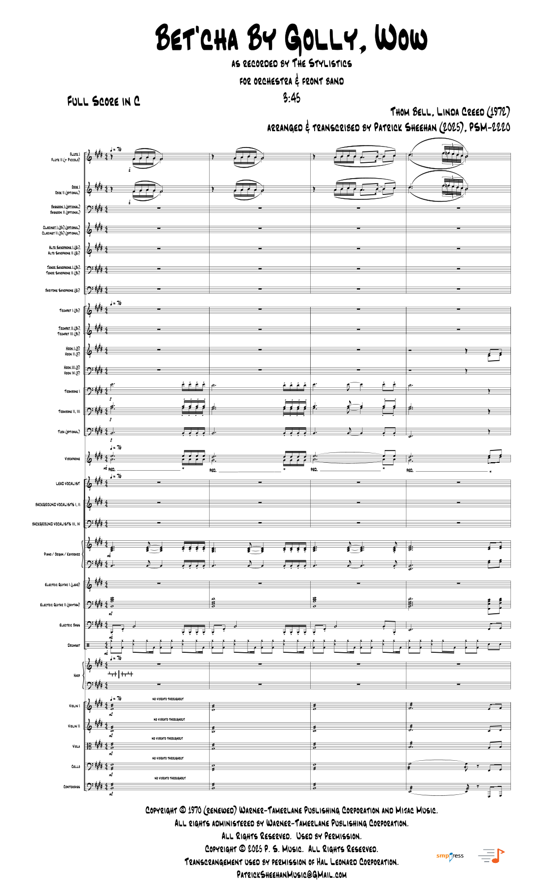Keep Growing Strong (arr. Patrick Sheehan) by Thomas Bell 管弦乐团 - 预览