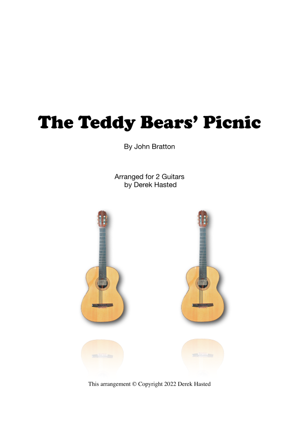 Teddy Bears' Picnic Guitar Duet Sheet Music Various Instrumental Duet