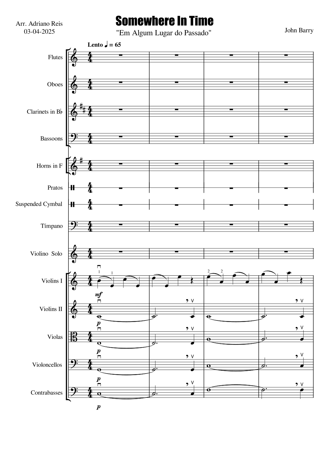 Somewhere In Time by Theme Somewhere In Time 管弦乐团 - 预览