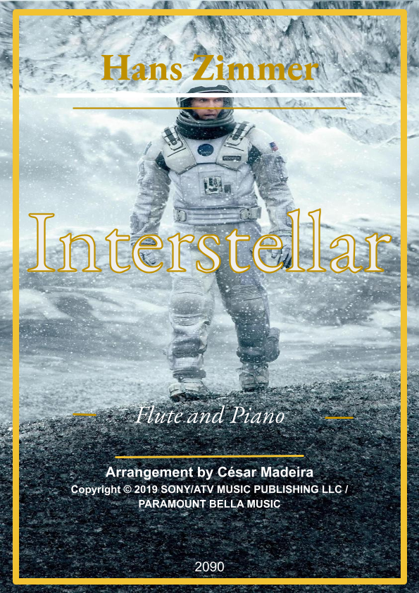 Interstellar Sheet Music Hans Florian Zimmer Flute and Piano