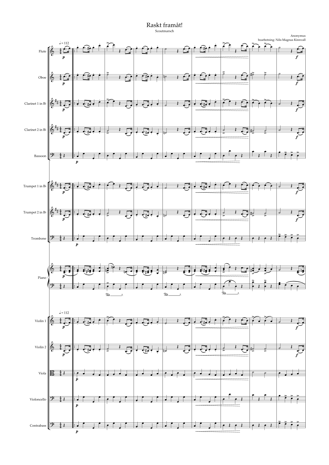 Raskt framåt by Anonymus Full Orchestra