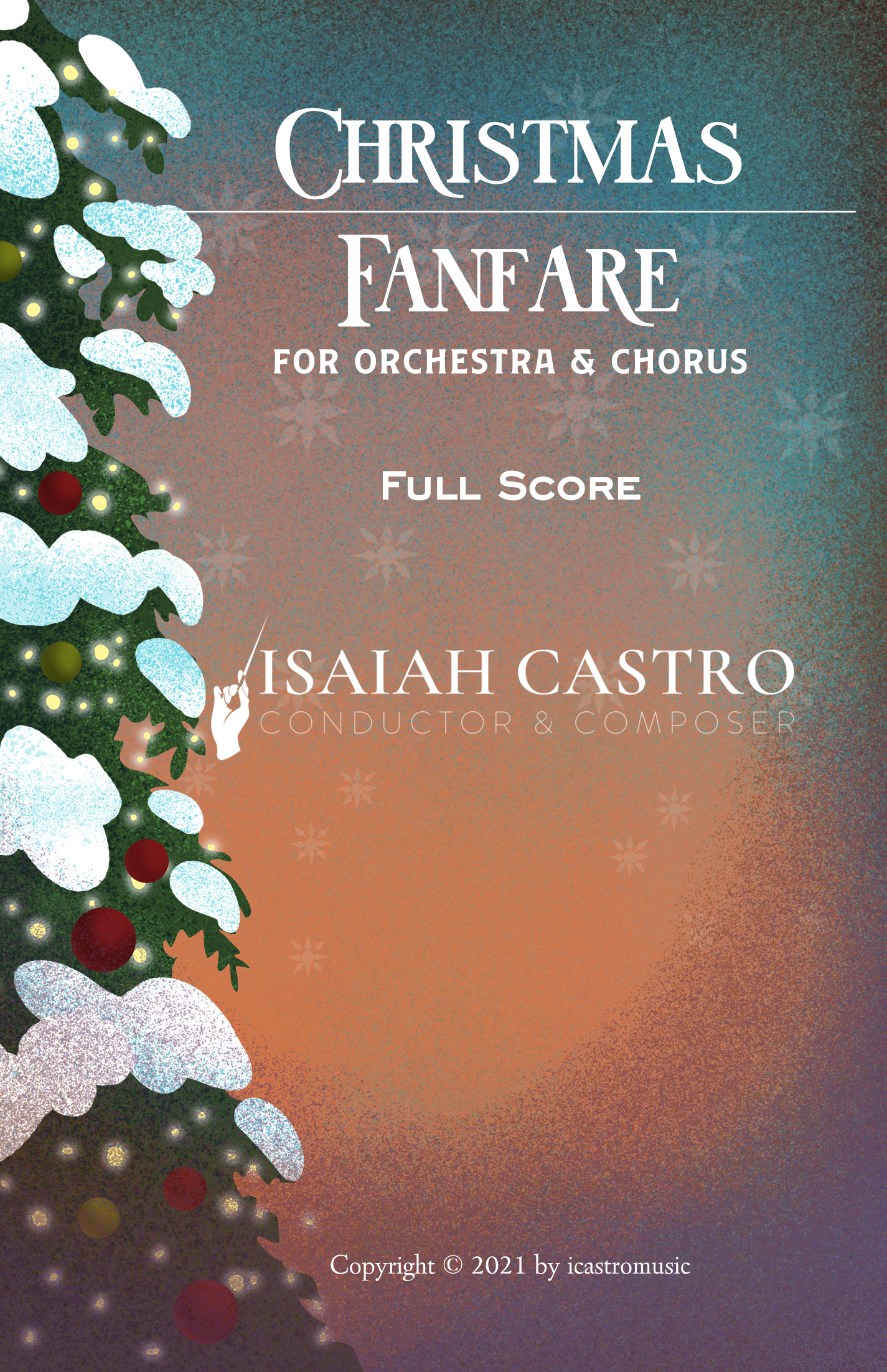 CHRISTMAS FANFARE by Isaiah Castro Full Orchestra