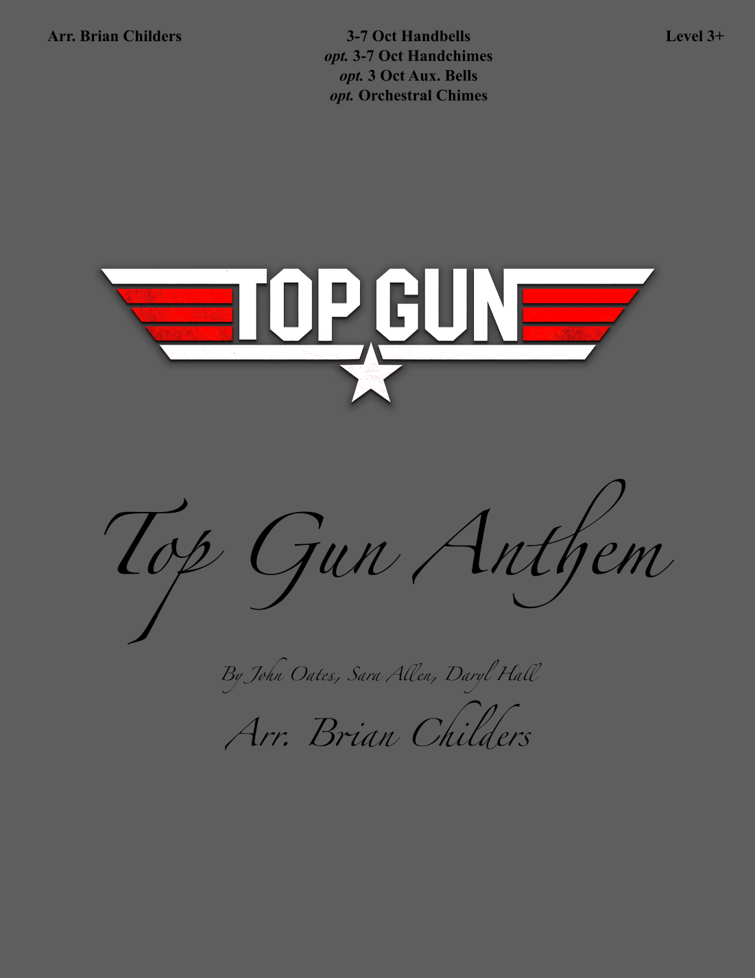 Top Gun Anthem - Score Only by Harold Faltermeyer Sheet Music for ...