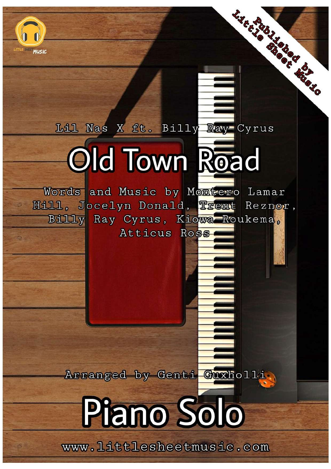 Old Town Road (remix) (arr. Genti Guxholli) Partition Digitale