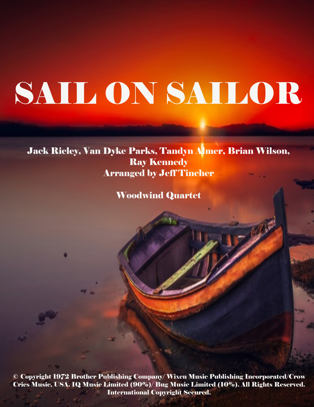 Sail On Sailor (arr. Jeff Tincher) Digital Sheet Music