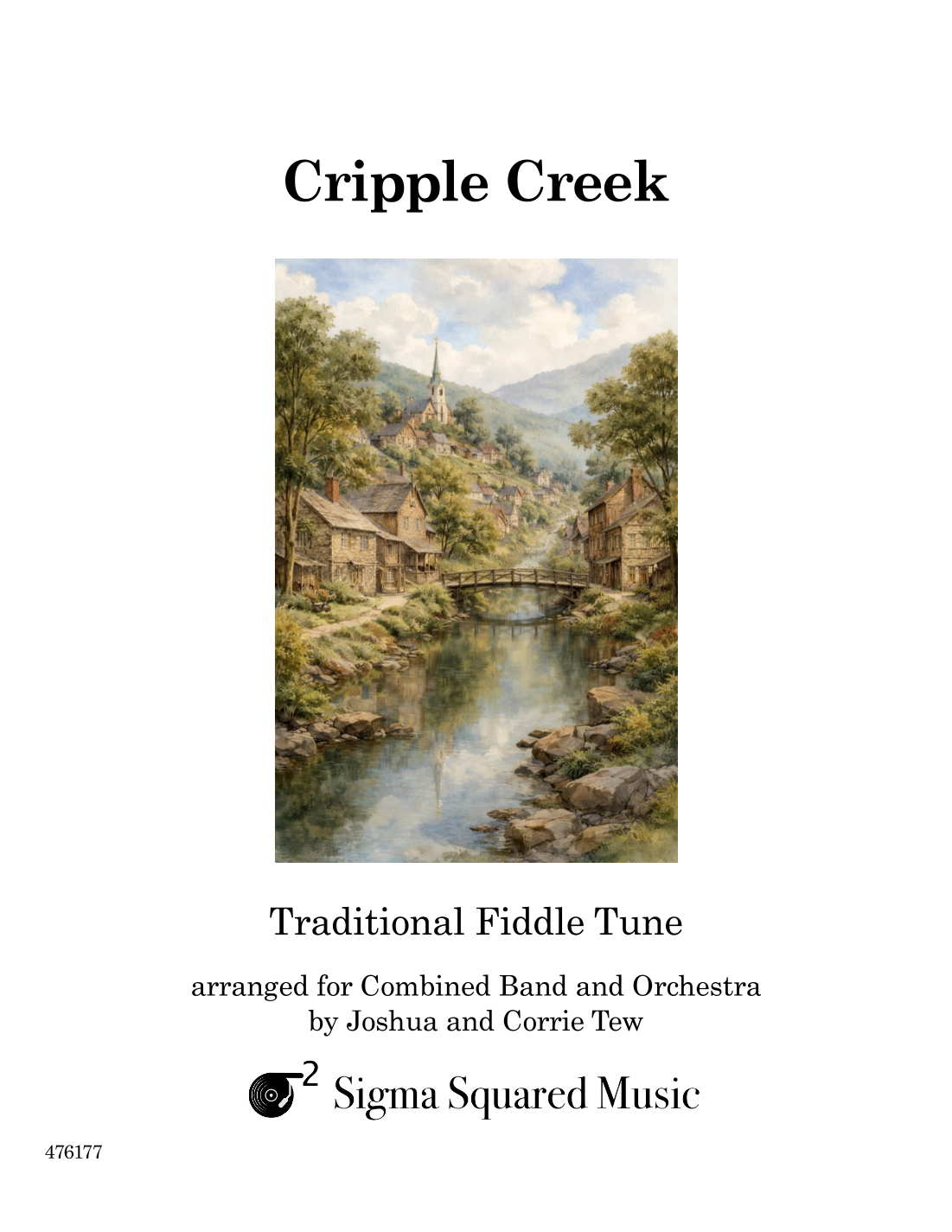 Cripple Creek for Combined Band and Orchestra (arr. Joshua and Corrie Tew) by Traditional Full Orchestra - 预览