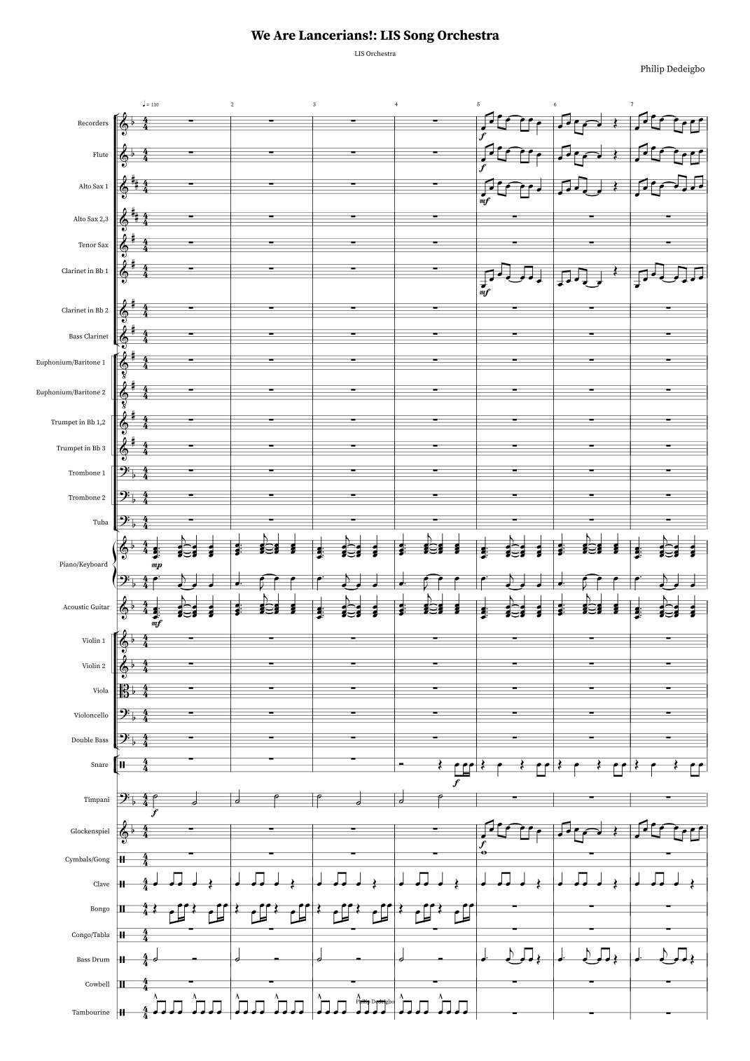 Lancers International School Song (Orchestra) by Lancers International School Orchestra 管弦乐团 - 预览