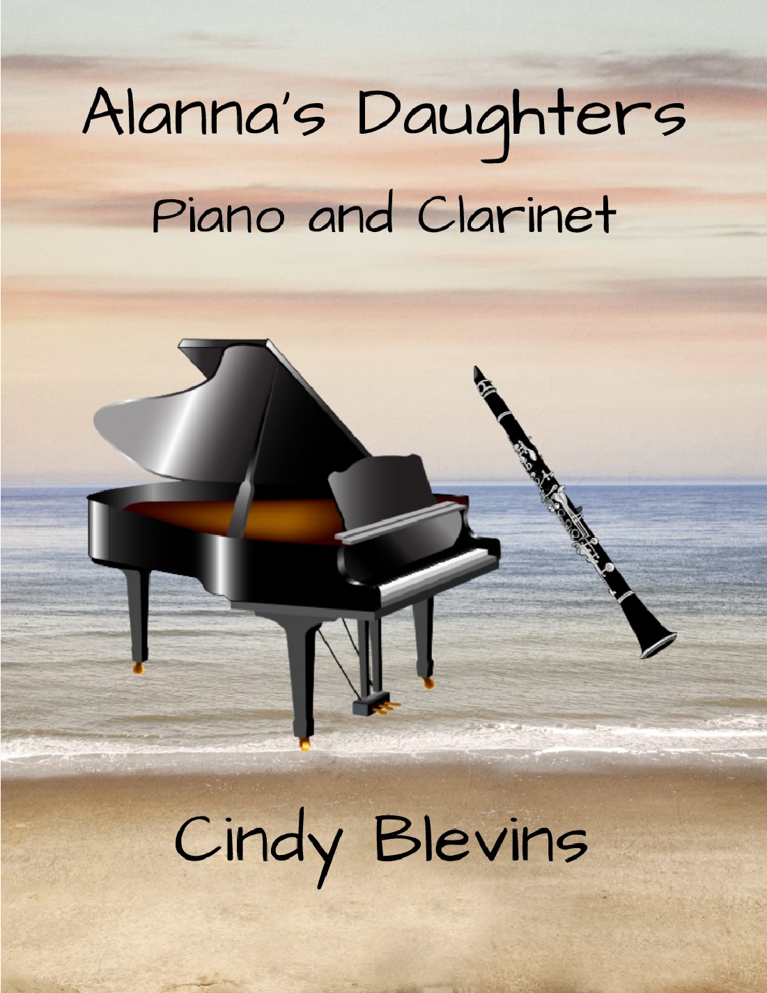 Alanna's Daughters, for Piano and Clarinet Digital Sheet Music