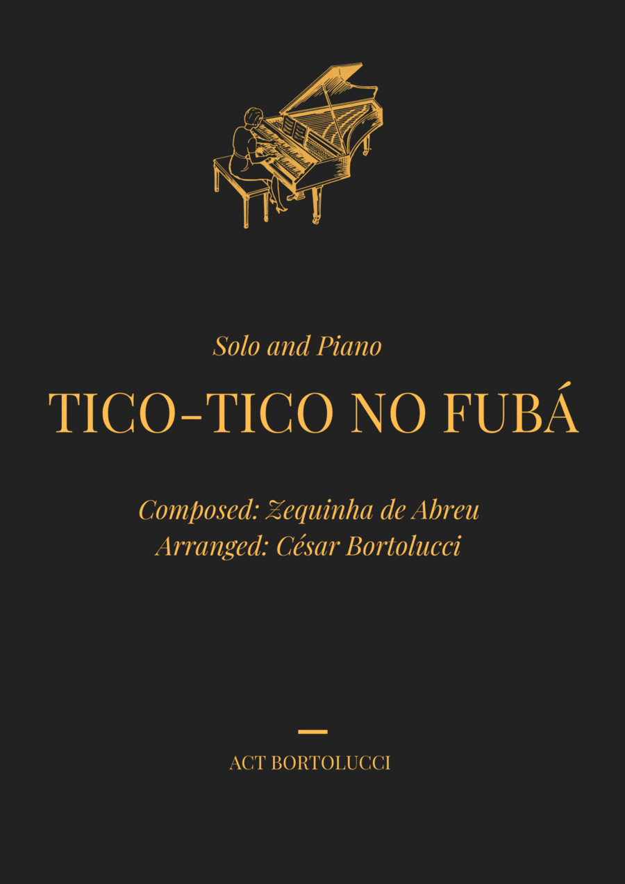 Tico-tico no Fubá - Trombone and Piano (arr. ACT Bortolucci) Digital Sheet Music