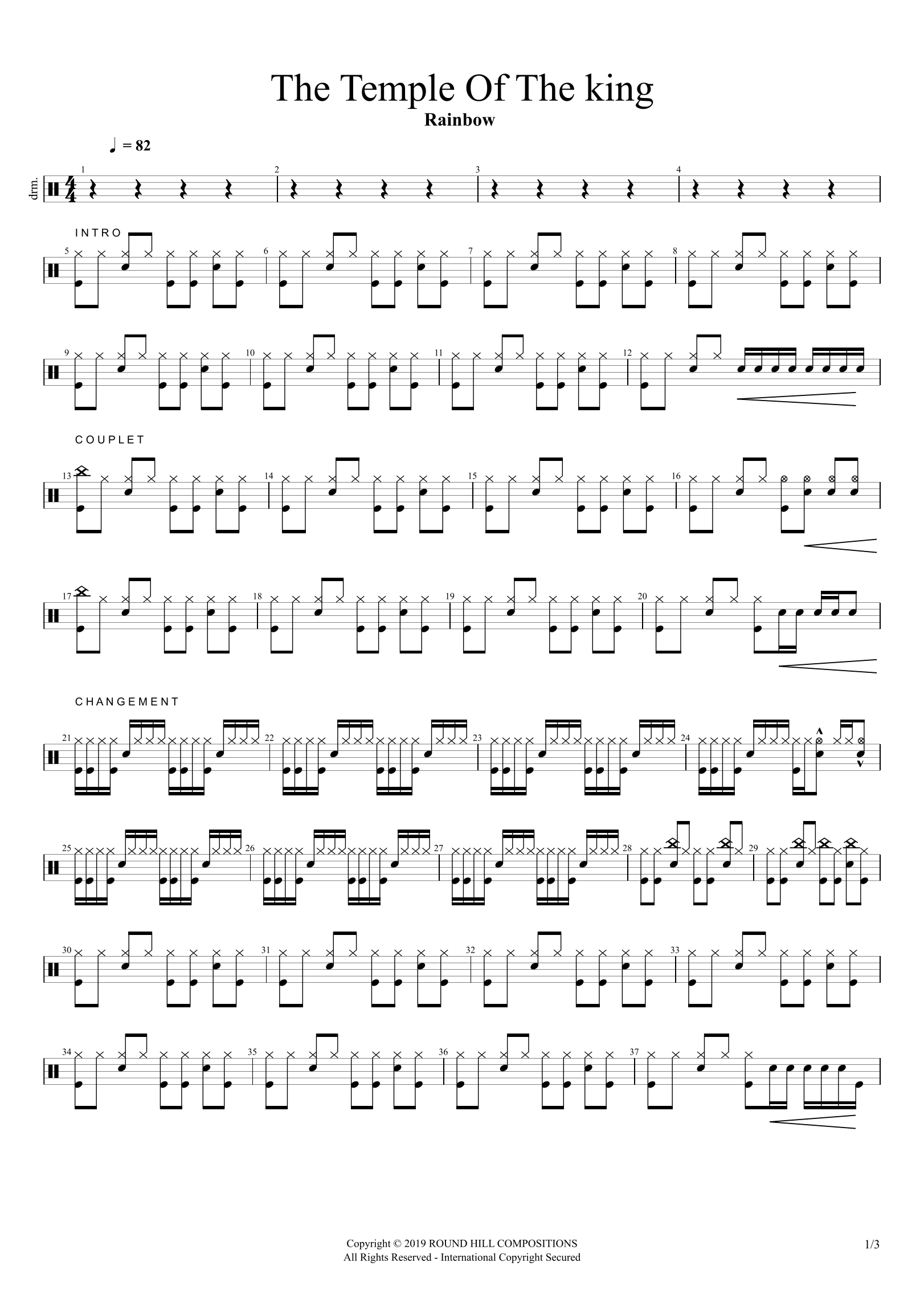 The Temple Of The King arr Cyril Mayer By Richard Blackmore Sheet The Temple Of The King arr Cyril Mayer By Richard Blackmore Sheet
