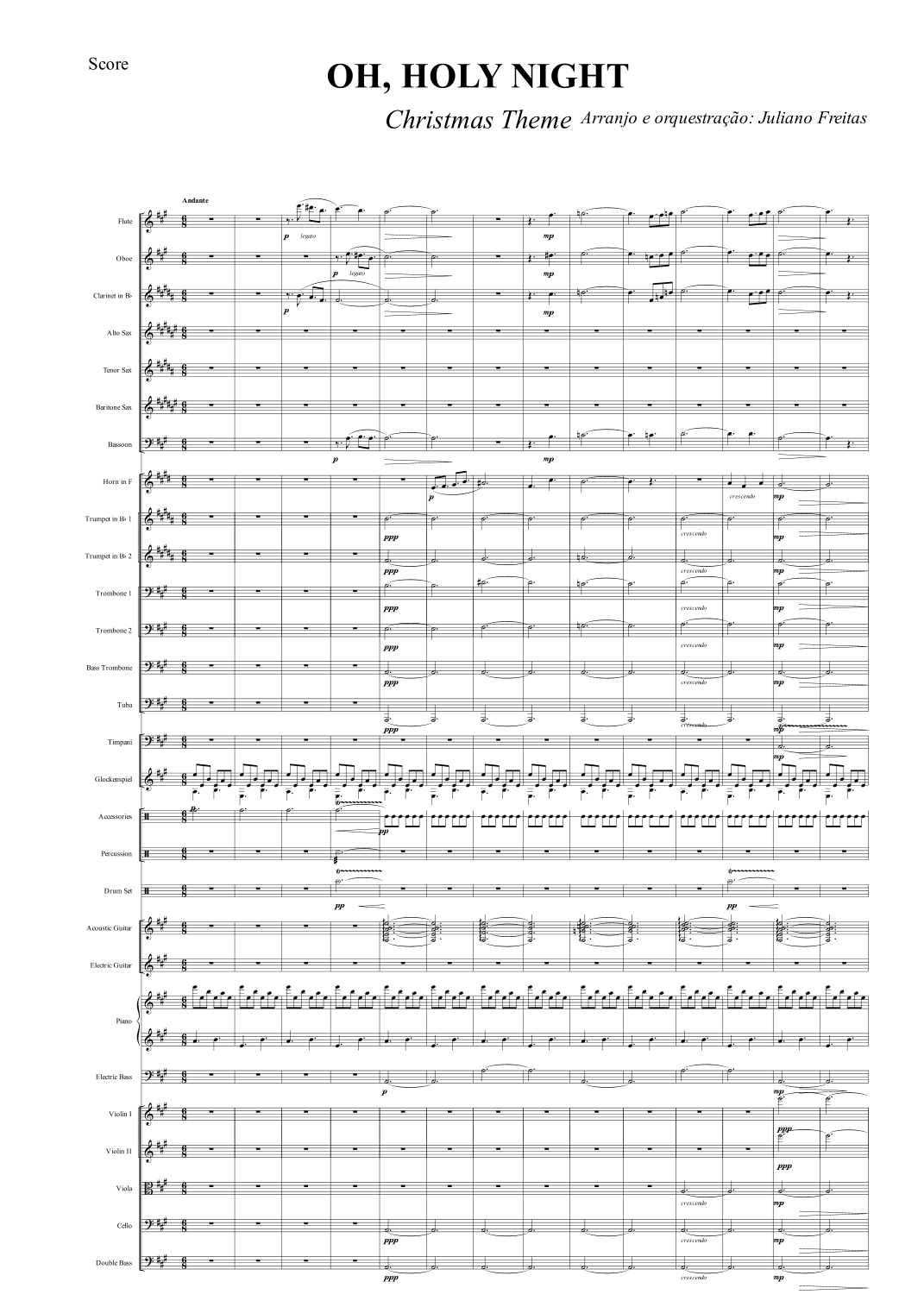 Oh Holy Night - Christmas Song by Traditional Christian Music Full Orchestra