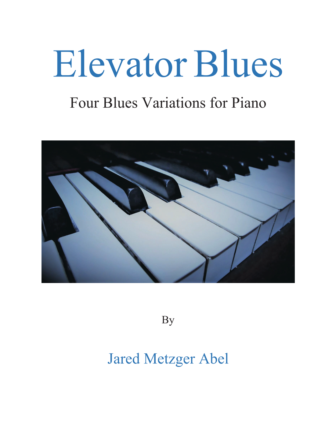 Elevator Blues (New Edition) por Jared Metzger Abel Partituras para ...