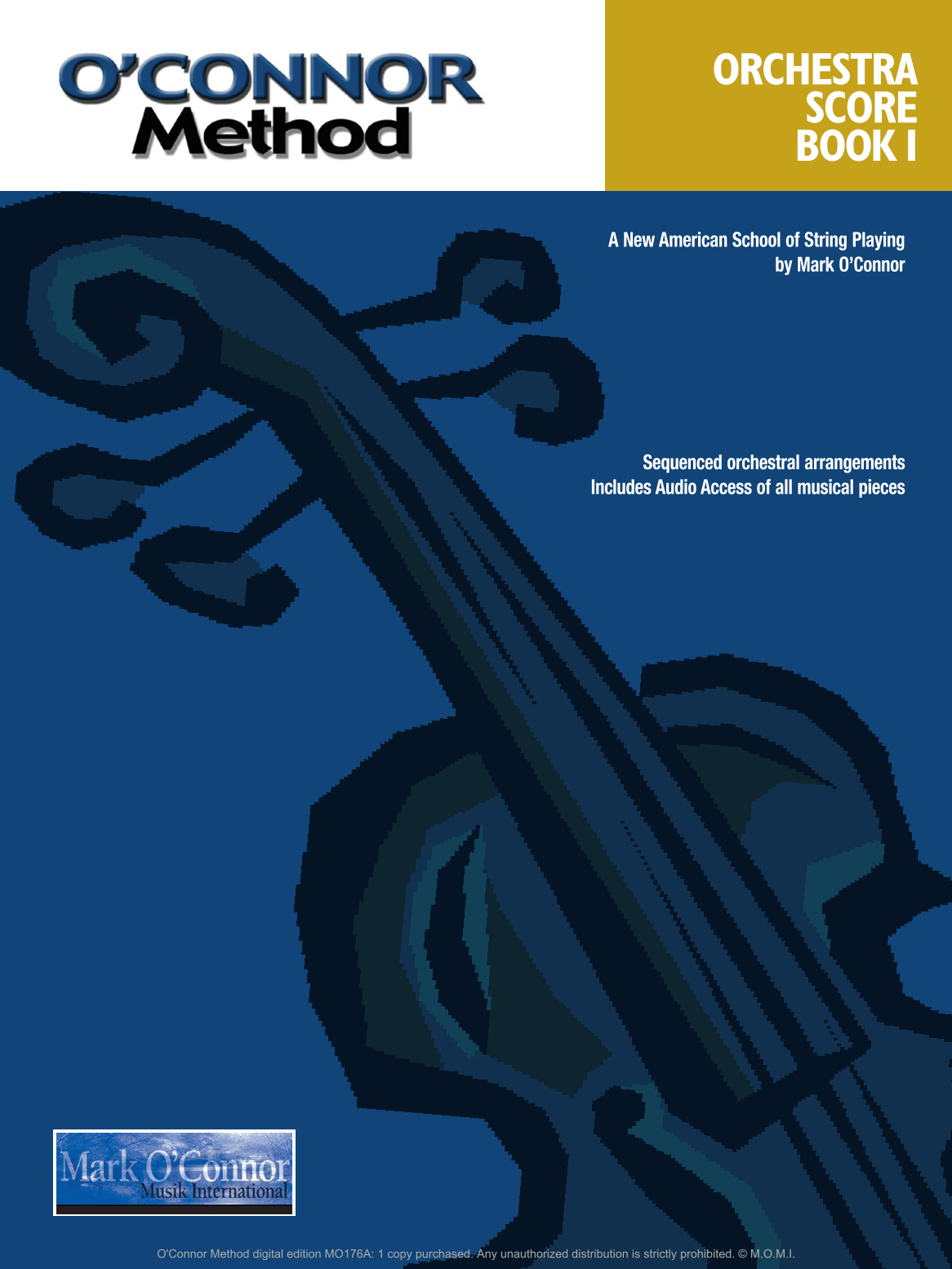 O'Connor Method - Orchestra Book I (Score) by Mark O'Connor Sheet Music ...