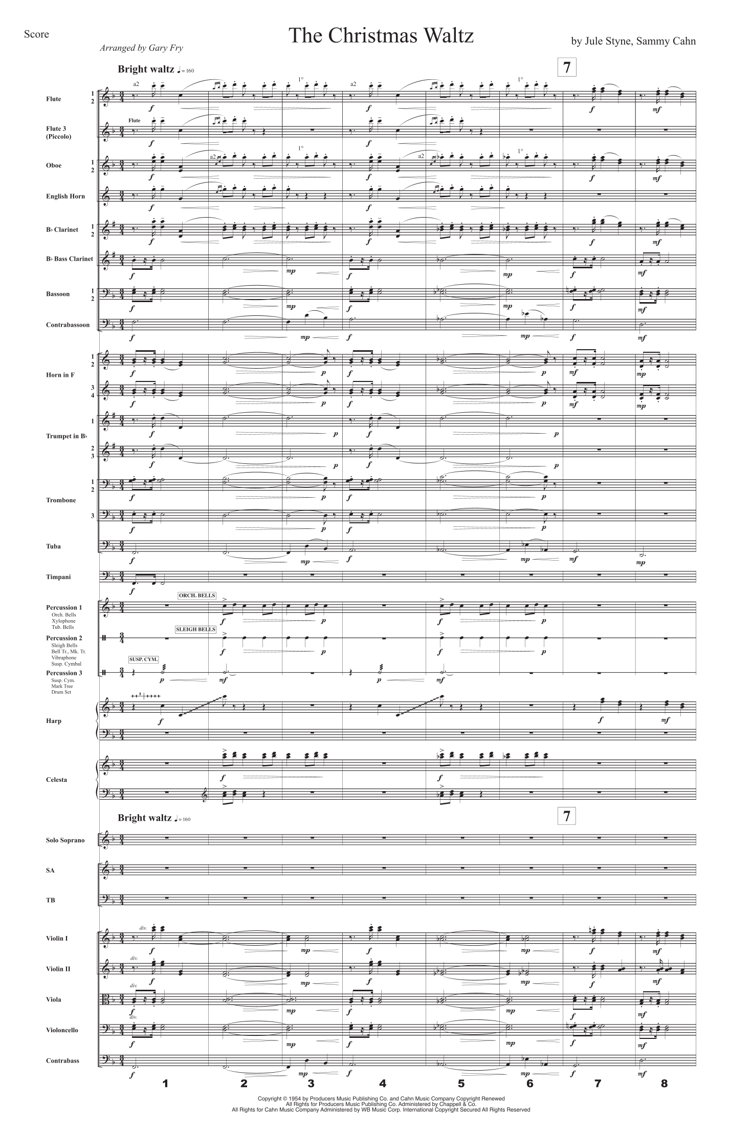 The Christmas Waltz (arr. Gary Fry) by Cody Fry 管弦乐团 - 预览