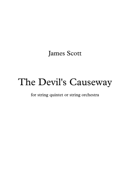 The Devil's Causeway Digitale Noten
