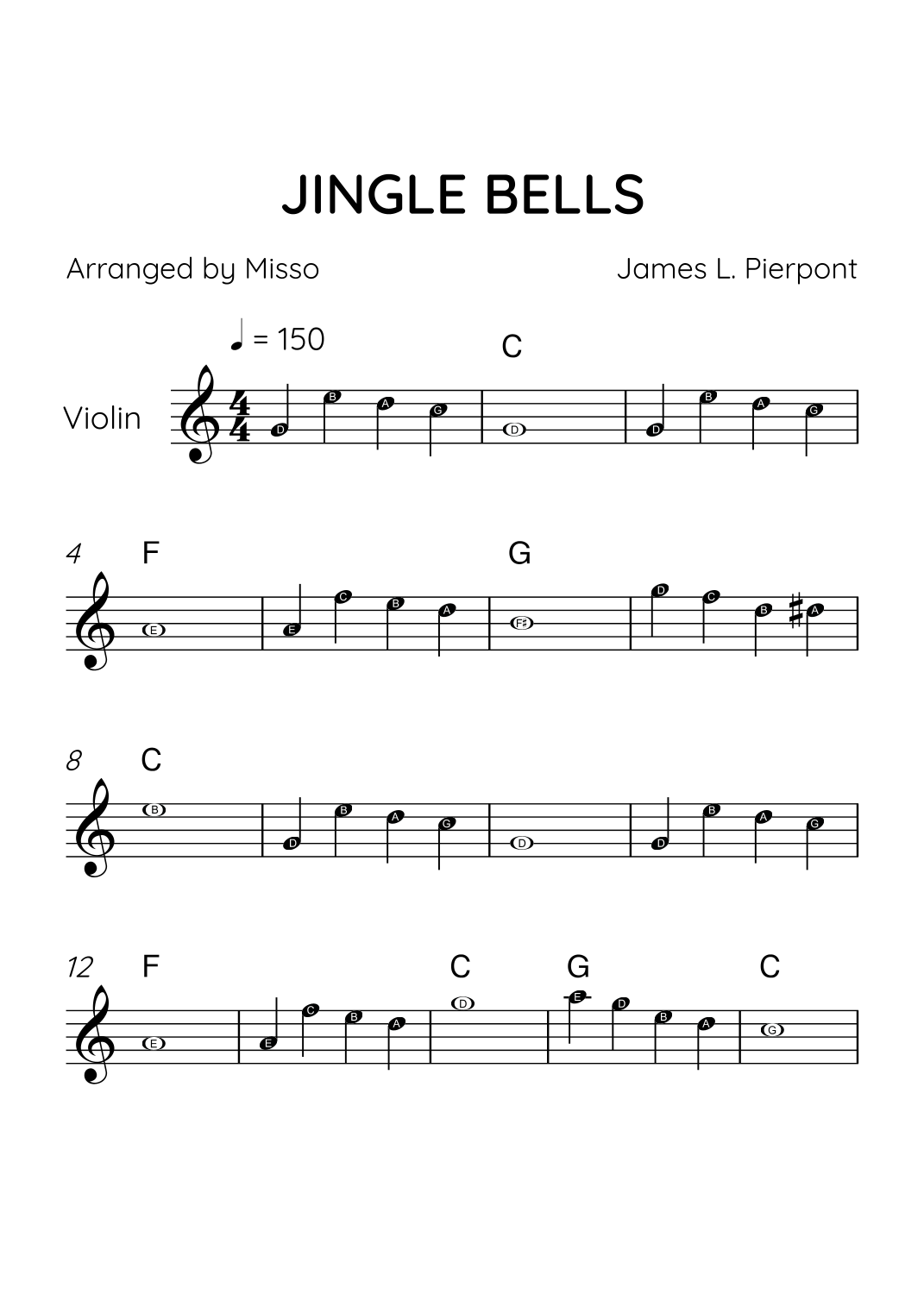 jingle-bells-violin-in-c-major-beginner-with-chords-letter-names
