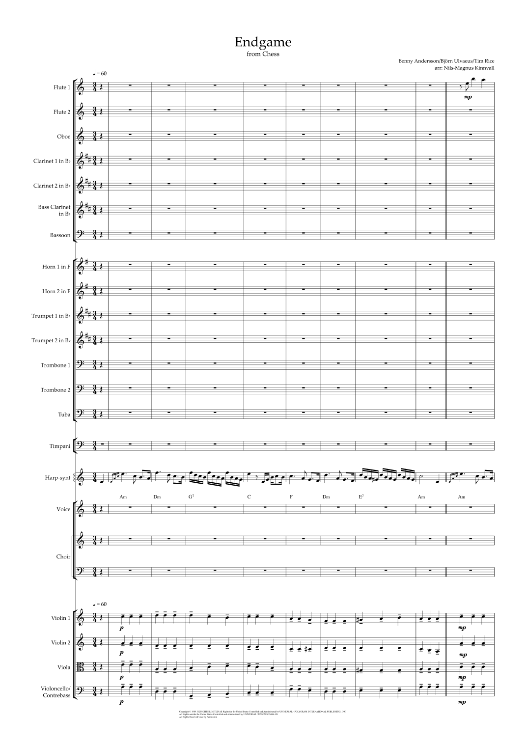 Endgame (arr. Nils-Magnus Kinnvall) by London Symphony Orchestra 管弦乐团 - 预览