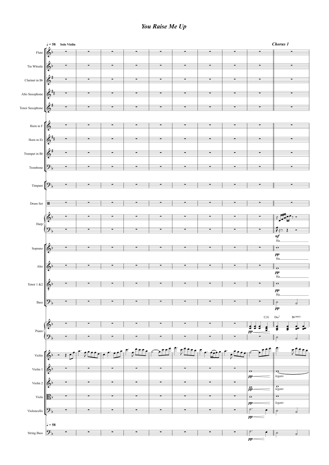 You Raise Me Up (arr. Joseph P. O.) by Josh Groban 管弦乐团 - 预览